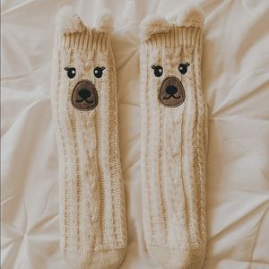 francesca’s collections fluffy socks